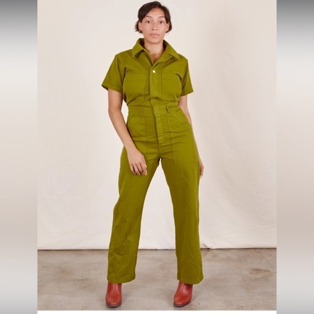 Big Bud Press Olive Green Jumpsuit, Sz M